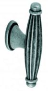 Knob T shape, 70mm long, die-cast, antiqued pewter