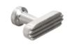 Henley, Fluted T bar handle, classic, central hole centre (Stainless Steel)