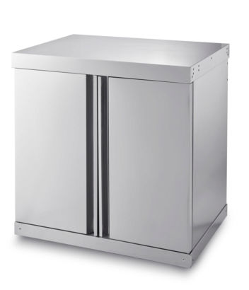 Module with storage cabinet