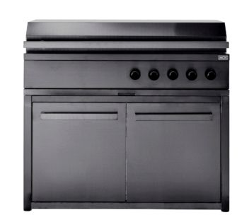 Nordic Line - Integrated gas grill (5 burners) - Black 